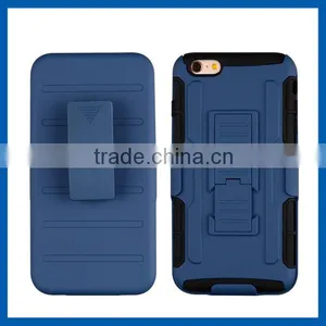 C&T Shockproof Heavy Duty Rugged Holster Swivel Belt Clip Case for IPhone 6s Plus thumbnail-3