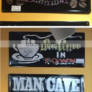 Vintage Metal Wall Painting Hanging Decor thumbnail-3