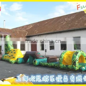 Water Inflatable Obstacle Course for Summer Camping, Outdoor Inflatable Obstacle thumbnail-3