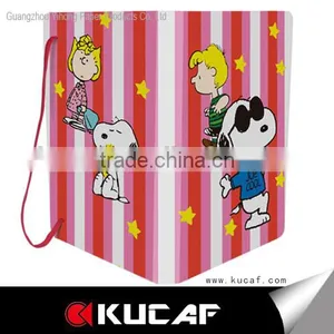 Cute Pink Fabric Notebook Stylish Diary Notebook for Children thumbnail-1