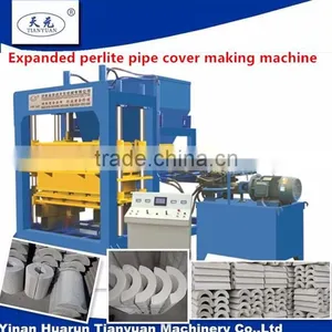 Heat Insulation and Waterproof Expanded Perlite Pipe Making Machine thumbnail-1