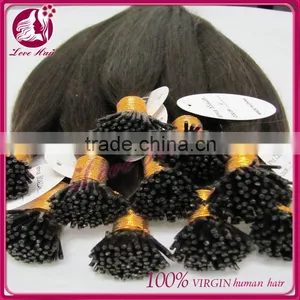 6A Wholesale Unprocessed Pre Bonded I-tip Hair Extensions Blonde Brazilian Human Hair Extensions I Tip Hair Extensions thumbnail-6