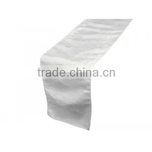 Chinese Beaded Silk Table Runner Chinese thumbnail-6