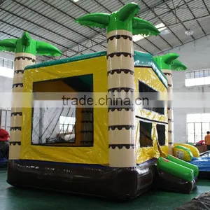 2016 New Design China Sunjoy Inflatable Jungle Combo Castle Combo With Slide for Sale Outdoors thumbnail-5