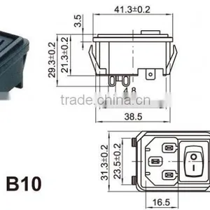 Green DC Male and Female Connector,Nice Price Male Connector DC Jack 5.5mm*2.1mm thumbnail-5