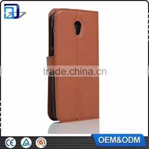 Hot New Products Litchi Design Credit Card Wallet Stand Flip Leather Case For Vodafone Smart Prime 7 VF600 Mobile Phone Cover thumbnail-5