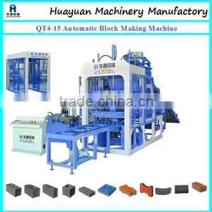 2013 China Supplier Best Seller for Buiding Block Machine QT4-15 Automatic Simple Block Production Line thumbnail-1