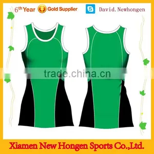 Top Quality Customized Green Netball Skirt ,netball Uniform thumbnail-1