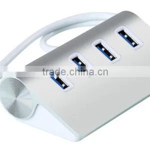 New!!! Hot Product Aluminum Casing NEW High- Speed USB 3.1 Type C Change to 4 Ports USB 3.0 HUB thumbnail-1