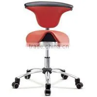 2015 TOP Sale Express Dental Adjustable Height Dentist Chair Dental Saddle Design Dental Stool With Wheels thumbnail-4
