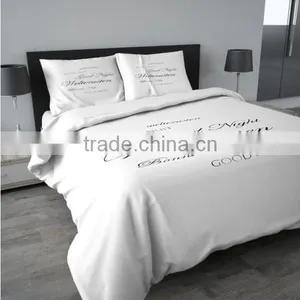 KING SIZE DUVET COVER SET (100% COTTON) - 4 PCS thumbnail-1