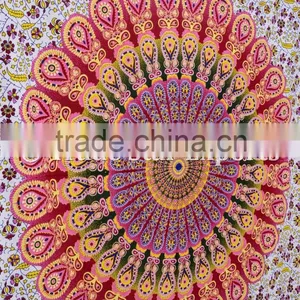 Gypsy Mandala Ethnic Boho Wall Hanging Hippie Cotton Tapestry thumbnail-5