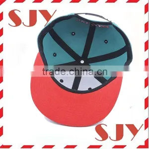 Wholesale Custom Embroidery Hip Hop Flat Bill Baseball Caps thumbnail-2