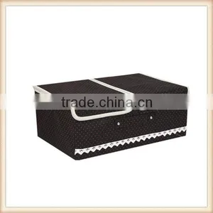 Two Lids Non-woven Storage Box With Division Inside thumbnail-3