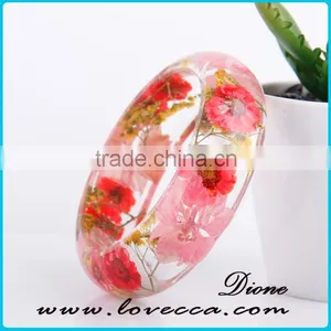 Mother's Day Hot Sale Transparent Women Resin Bangles 2013 on Website New Product thumbnail-1