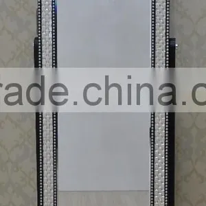 2015 Hottest Selling TV Sales Homeware Living Room Corner Glass Display Cabinet Wooden Mirror Jewelry Armoire Modern Design thumbnail-3
