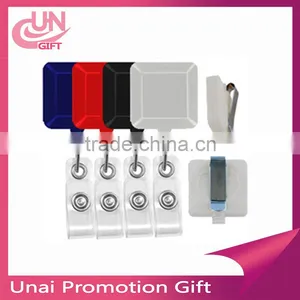 Retractable Badge Reel With PVC Card Holder For School Student Yoyo Retractable Badge Reel thumbnail-5