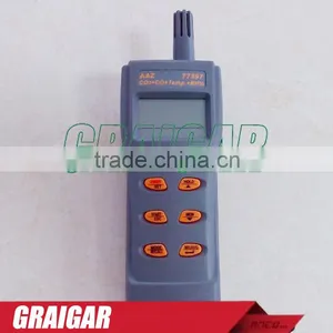 Handheld Combo Carbon Dioxide Carbon Monoxide CO2/CO Detector CO2/CO/RH./Temperature Meter 99 Metory USB Output AZ77597 thumbnail-1