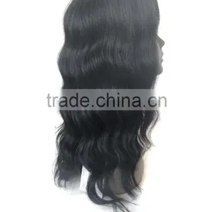 RGH5382 20inch 152g Black Color Lose Deep 100% Brailian Remy Mono Part 152g HUMAN HAIR LACE WIG thumbnail-3