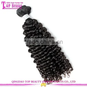 Paypal Accepted High Quality Mongolian Kinky Curly Hair Human Hair Extension thumbnail-3