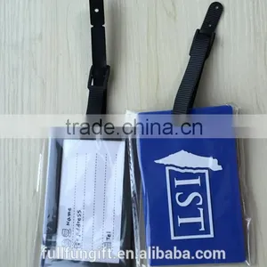 Cheapest Price Top Quality Logo Printed Soft Custom Luggage Tag With Lovely Design thumbnail-5