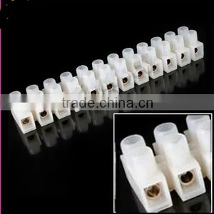 Full Size 10Pcs/Bag PE/PP/PA 12 Way Plastic Terminal Strip thumbnail-2