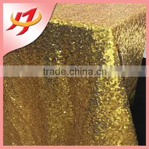 Embroidery Fancy Wholesale Sequin Vinyl Tablecloths for Wedding thumbnail-1