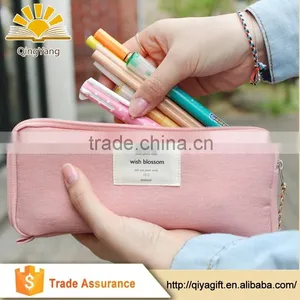 Custom Wholesale Funny Korea Style Polyester Material Cheap Fancy Pencil Box thumbnail-1
