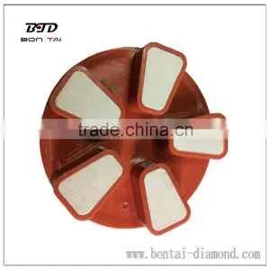 4 Inch Dry Diamond Resin Concrete Polishing Pad for Floor,like Marble ,granite,concrete thumbnail-1
