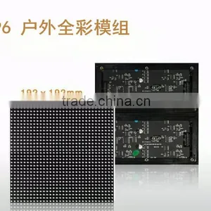 Wide Viewing Outdoor Full Color 1/8 Scaning P6 LED Screen Module thumbnail-1