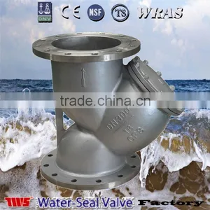 DN32~DN300 PN1.6 Stainless Flanged Y Type Strainer thumbnail-2