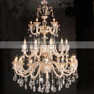 Flame Lamp Beautiful Clear Crystal Lighting thumbnail-1