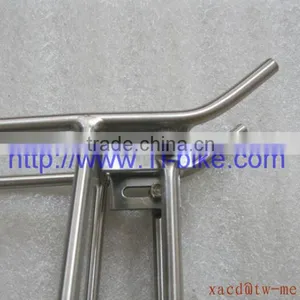 XACD Design High Quality Bike Rear Rack Customed Bike Luggage Rack Capacity 25ke Titanium Bicycle Rear Rack thumbnail-2