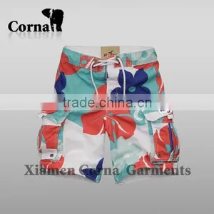 Colorful Beach Shorts With Good Quality and 100% Polyester thumbnail-6
