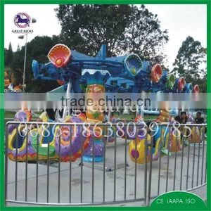 New Product Chrismas Carnival Park Rides Sea Horse Rides thumbnail-4