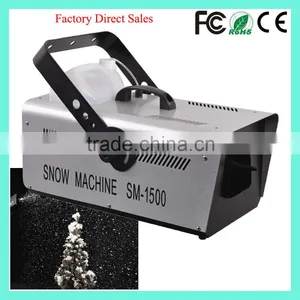 3-Year Warranty Wireless Remote Control American DJ Snow Flurry Snow Effect 1500W Stage Snow Machine thumbnail-1