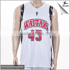 Customize Your Own Basketball New Style Basketball Jersey For Sale Sportswear Mens thumbnail-1