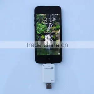 Wholesale Usb 2 in 1 Memory Stick Drive Phone OTG Usb Flash Drive u Disk for Iphone thumbnail-4