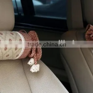 2016 New Products Car Neck Pillow Filled With Natural Activated Bamboo Charcoal , Custom Printing Accept New Roll thumbnail-3