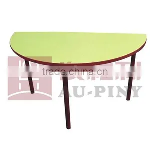 Semicircle Table,Reading Table,Student Table,School Furniture thumbnail-1