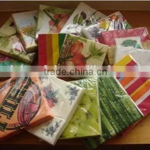 Mint Colored Paper Napkins Wholesale thumbnail-2