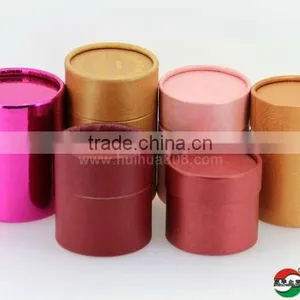 Round Printed Cardboard Tube/paper Tube/carton Tube With Lid thumbnail-1