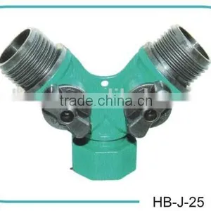 2 Way Splitters, Plastic Hose Connector,female Hose Joint Connector thumbnail-1
