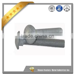 Heavy ,and High Strength DIN Standard Carriage Bolts With Hex Nuts thumbnail-4