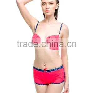 2017 High Quality Hot Sexy Sweet Women Sexy High Waist Woman Swimwear thumbnail-1