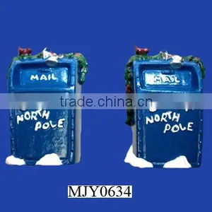 Ceramic Handpainted Christmas Mailbox thumbnail-1