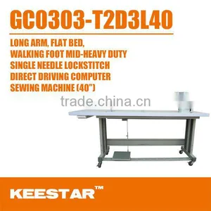 Keestar GC0303-T2D3 Flat Bed Direct Drive Typical Industrial Sewing Machine thumbnail-1