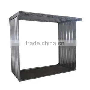 Family Usage Garden Metal Storage Shed Log Store of Outdoor thumbnail-5