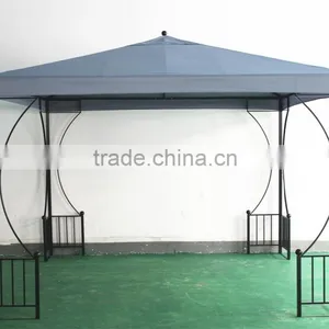 3x3m Polyester Ornamental Garden Iron Gazebo thumbnail-3