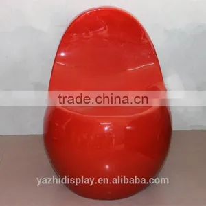 European Cap Style Fiberglass Material Child Carton Chair thumbnail-3
